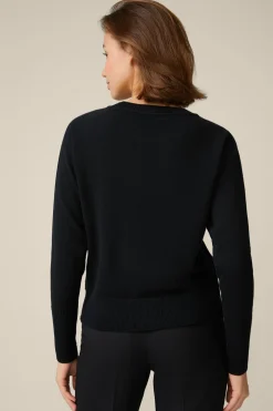 Cashmere-Rundhals-Pullover In