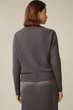Cashmere-Rundhals-Pullover In