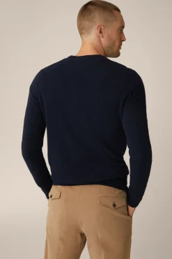 Cashmere-Rundhals-Pullover Cashmono In