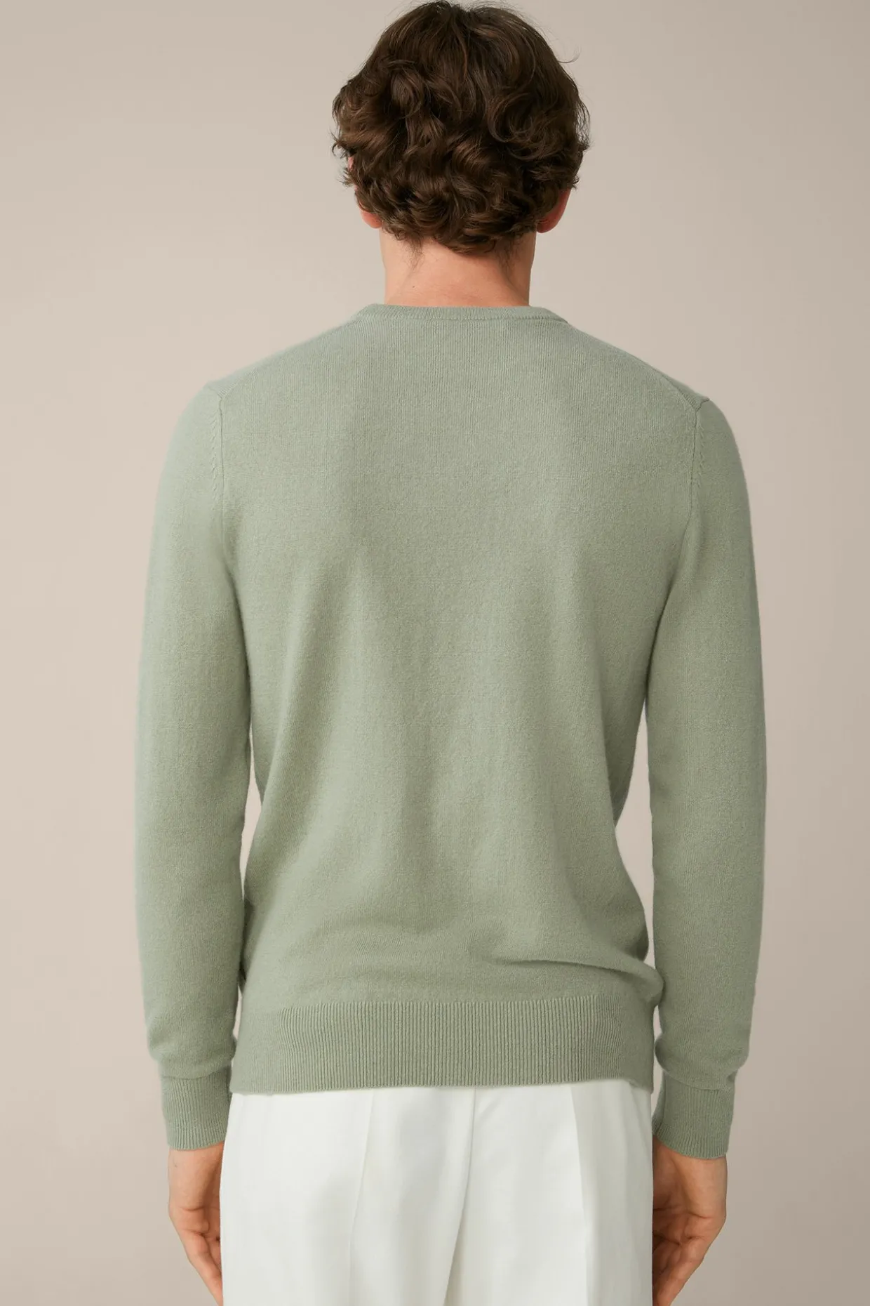 Cashmere-Rundhals-Pullover Cashmono In