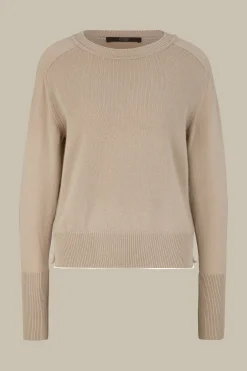 Cashmere-Rundhals-Pullover In