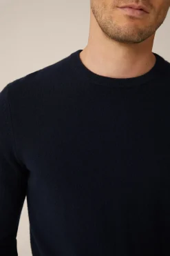 Cashmere-Rundhals-Pullover Cashmono In