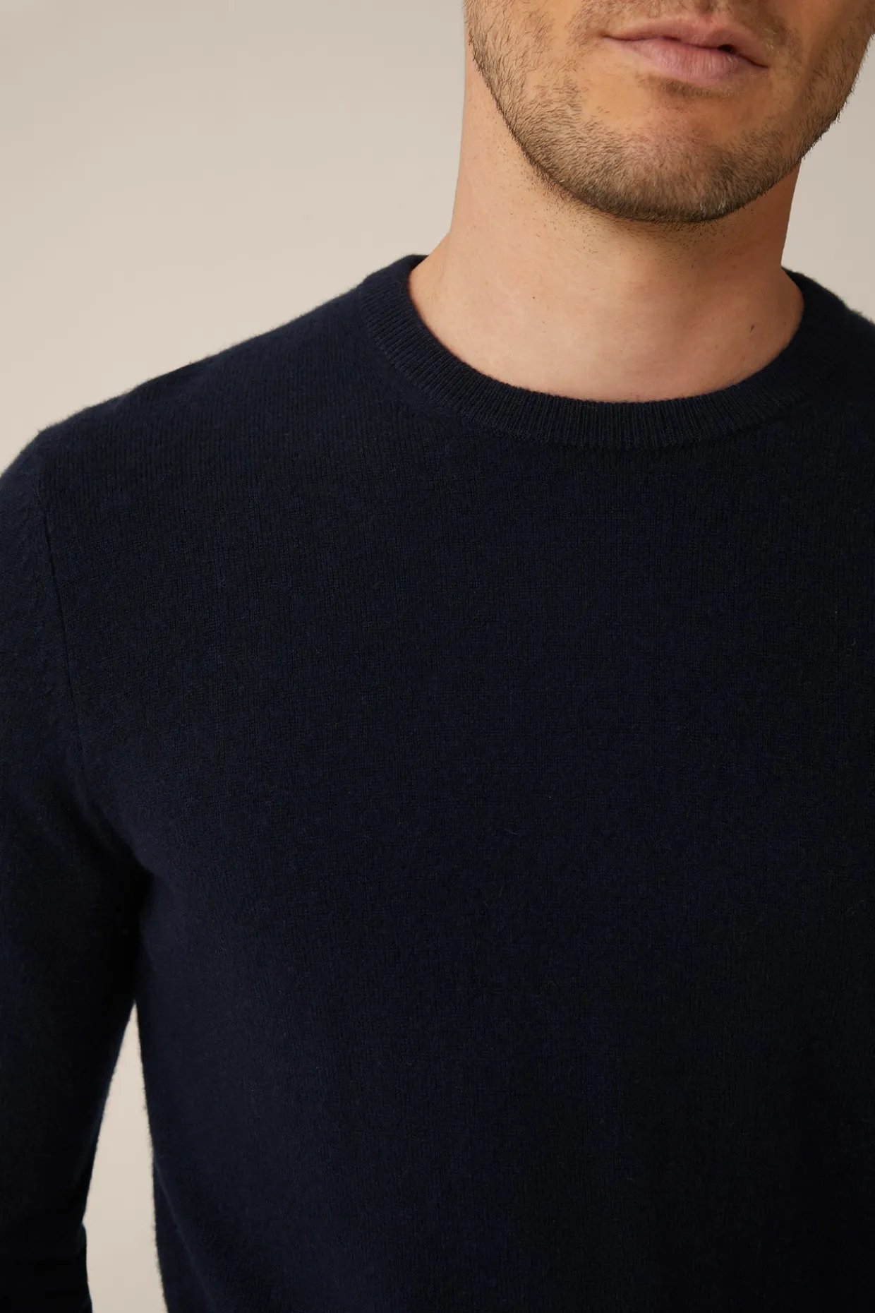 Cashmere-Rundhals-Pullover Cashmono In