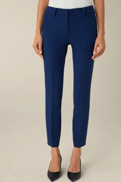 Crepe-Anzug-Hose In