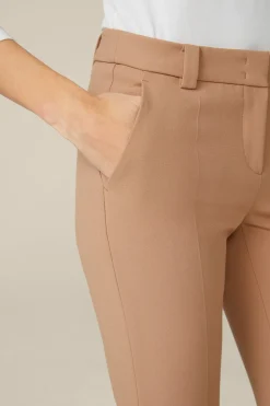 Crepe-Anzug-Hose In