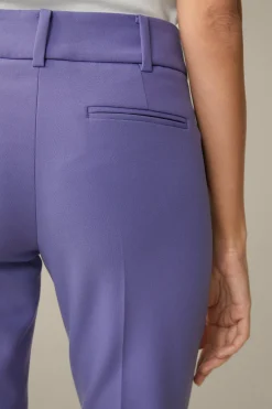 Crepe-Anzug-Hose In