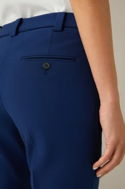Crepe-Anzug-Hose In