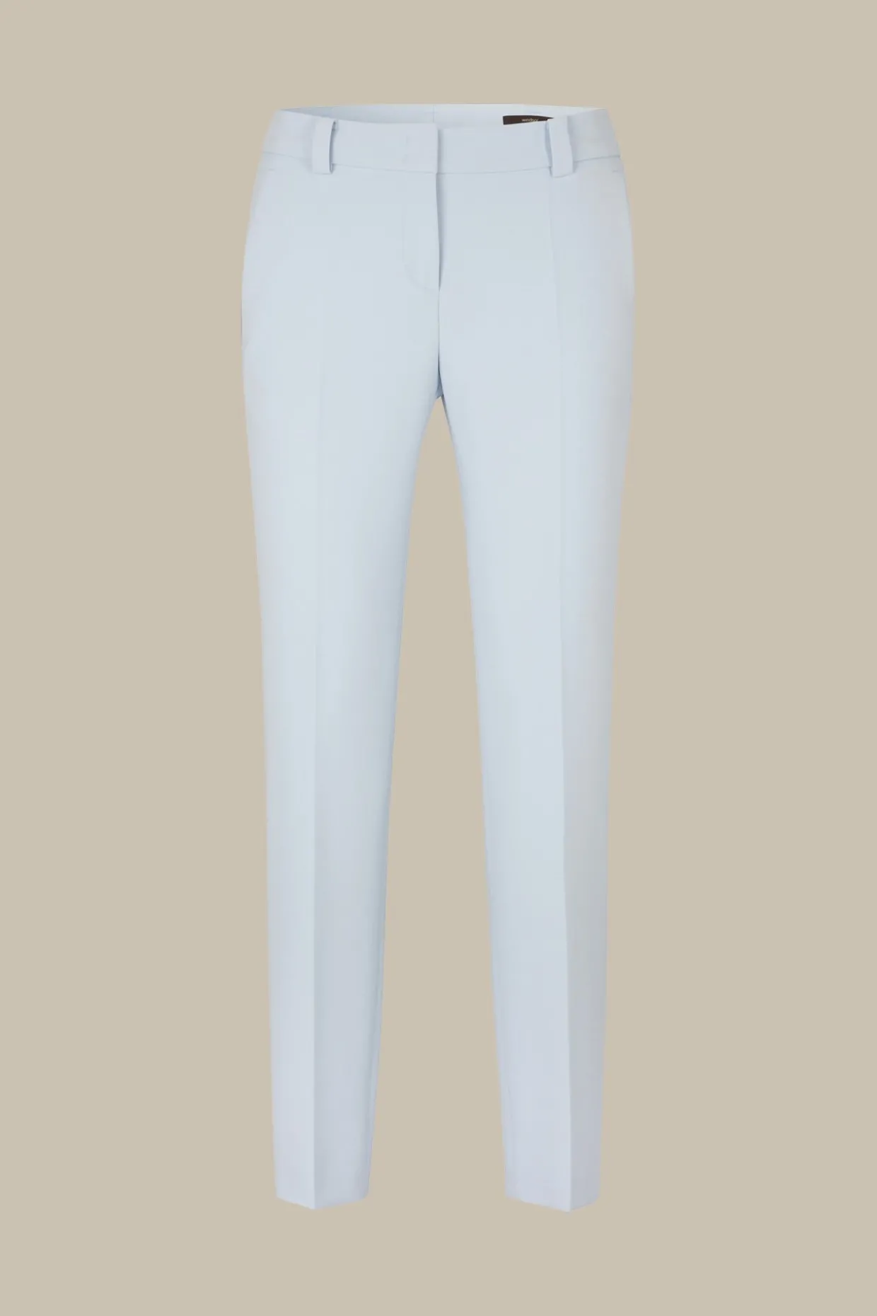 Crepe-Anzug-Hose In