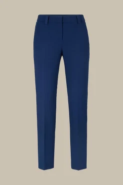 Crepe-Anzug-Hose In