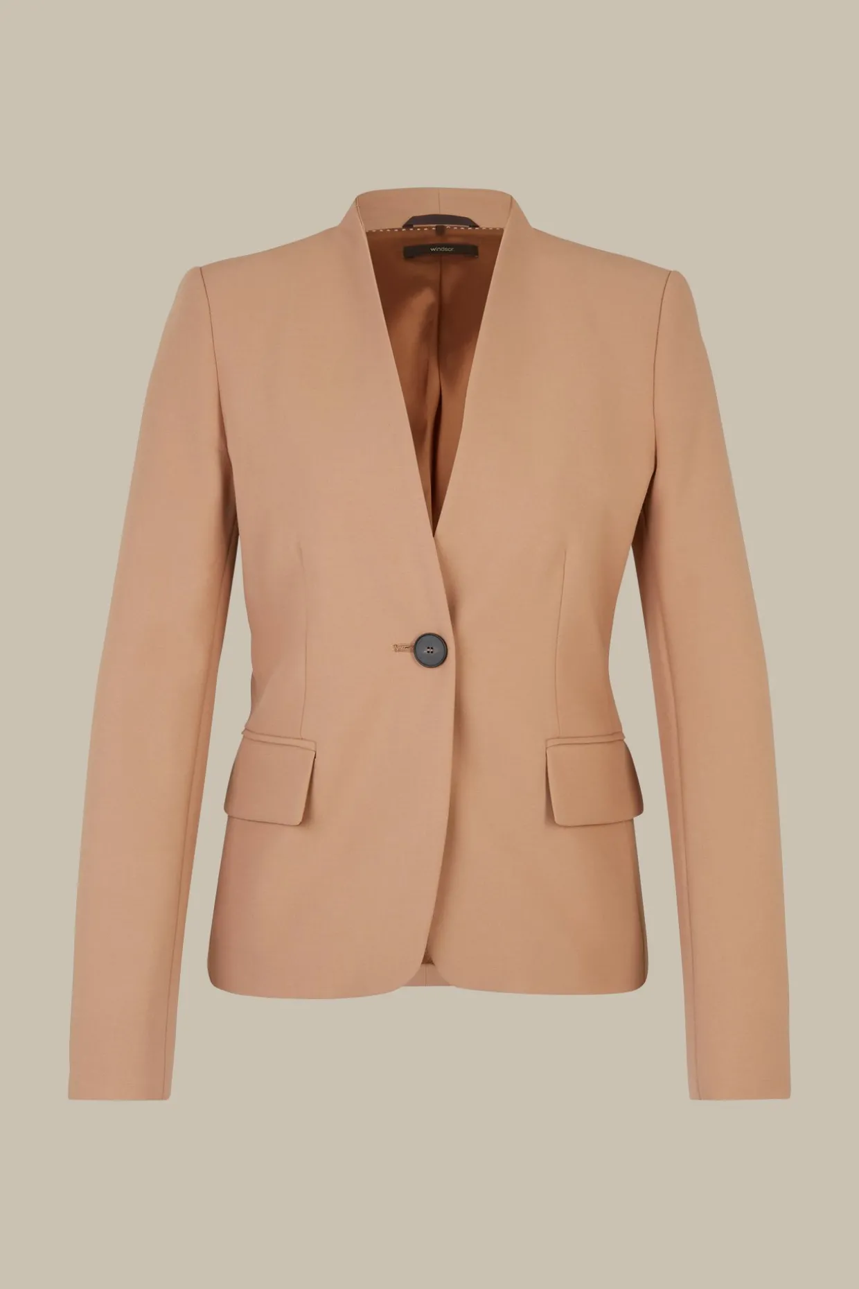 Crepe-Blazer In
