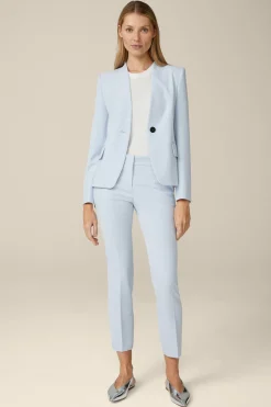 Crepe-Blazer In