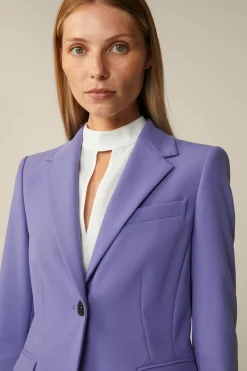 Crepe-Blazer In