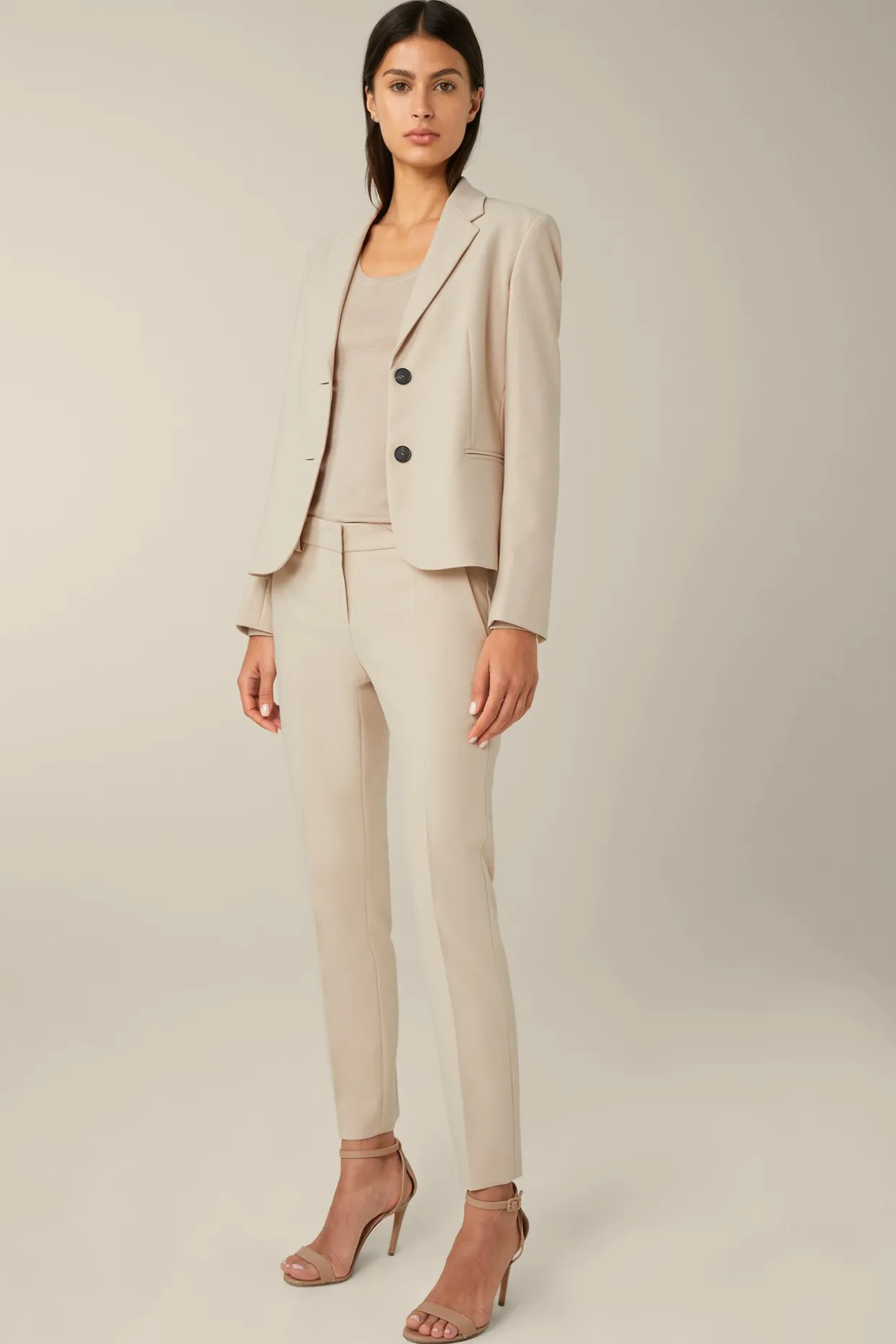 Crepe-Blazer In