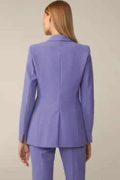 Crepe-Blazer In