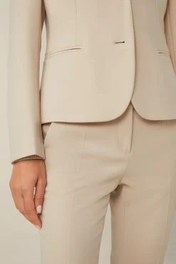 Crepe-Blazer In