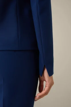 Crepe-Blazer In