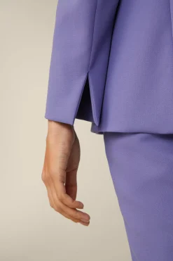 Crepe-Blazer In