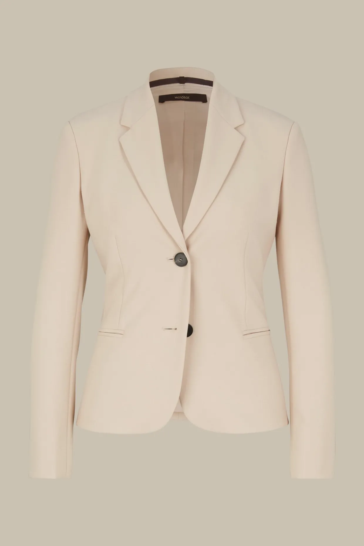 Crepe-Blazer In