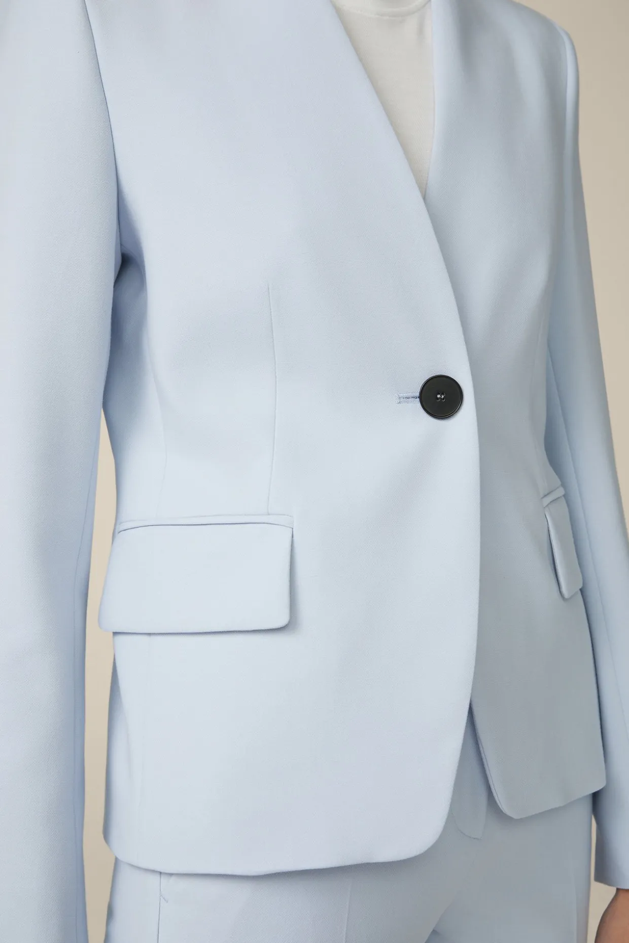 Crepe-Blazer In