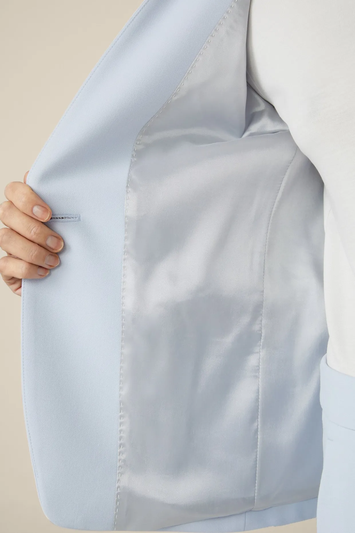 Crepe-Blazer In