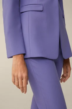 Crepe-Blazer In