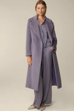 Crepe-Blouson In