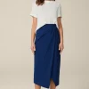 Crepe-Blusen-Shirt In