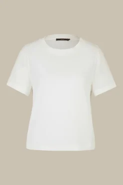 Crepe-Blusen-Shirt In