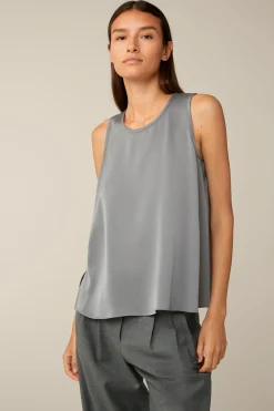 Crepe-Blusen-Top In