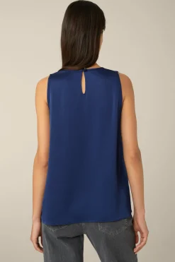 Crepe-Blusen-Top In