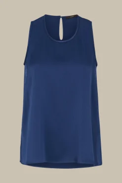 Crepe-Blusen-Top In