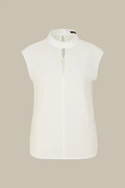 Crepe-Blusen-Top In