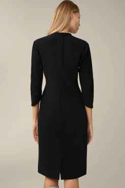 Crepe-Etui-Kleid In