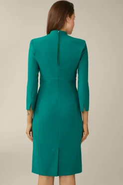 Crepe-Etui-Kleid In