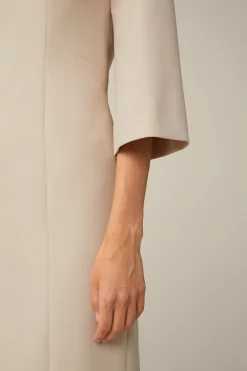 Crepe-Etui-Kleid In