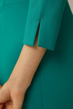 Crepe-Etui-Kleid In