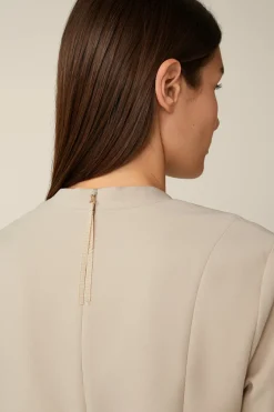 Crepe-Etui-Kleid In