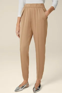 Crepe-Hose Im Jogger-Stil In