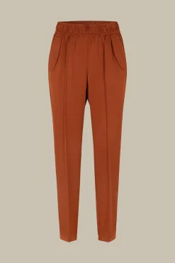 Crepe-Hose Im Jogger-Stil In
