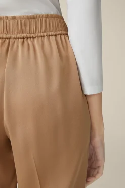 Crepe-Hose Im Jogger-Stil In