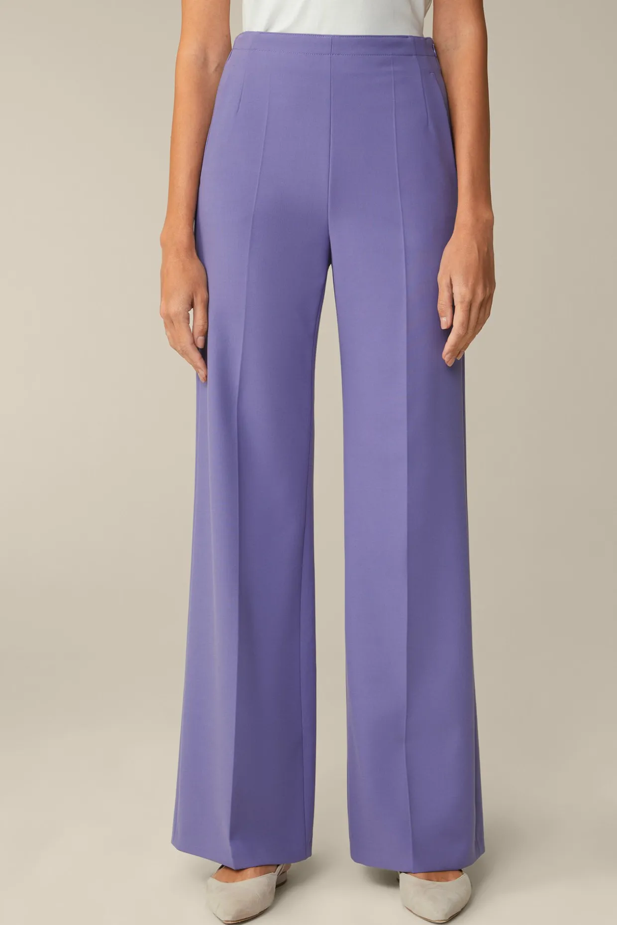 Crepe-Marlene-Hose In