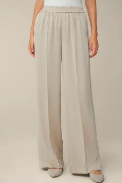 Crepe-Marlene-Hose In