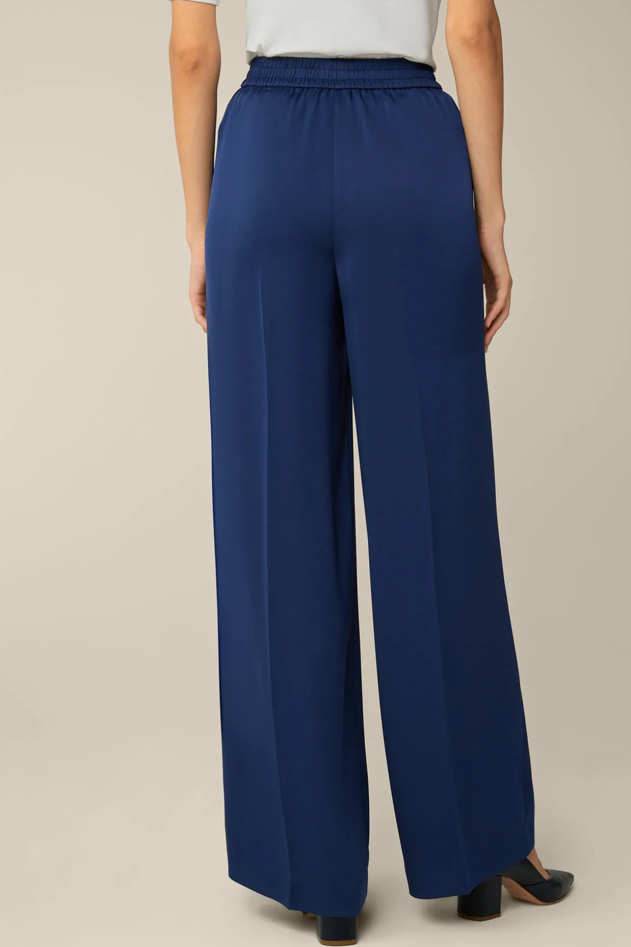 Crepe-Marlene-Hose In