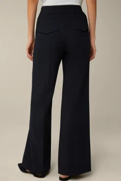 Crepe-Marlene-Hose In