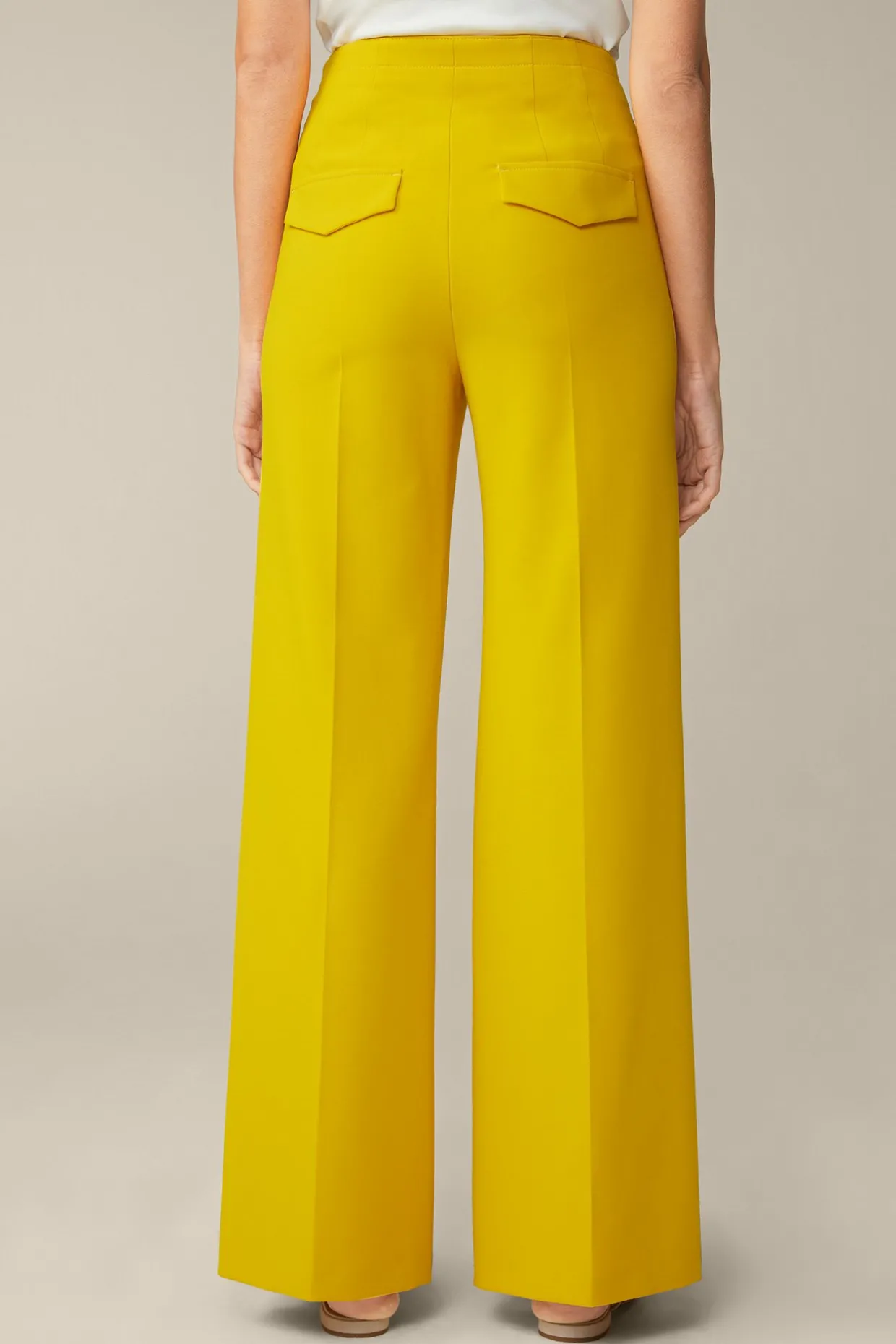 Crepe-Marlene-Hose In