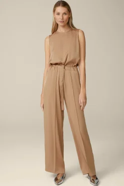 Crepe-Overall In