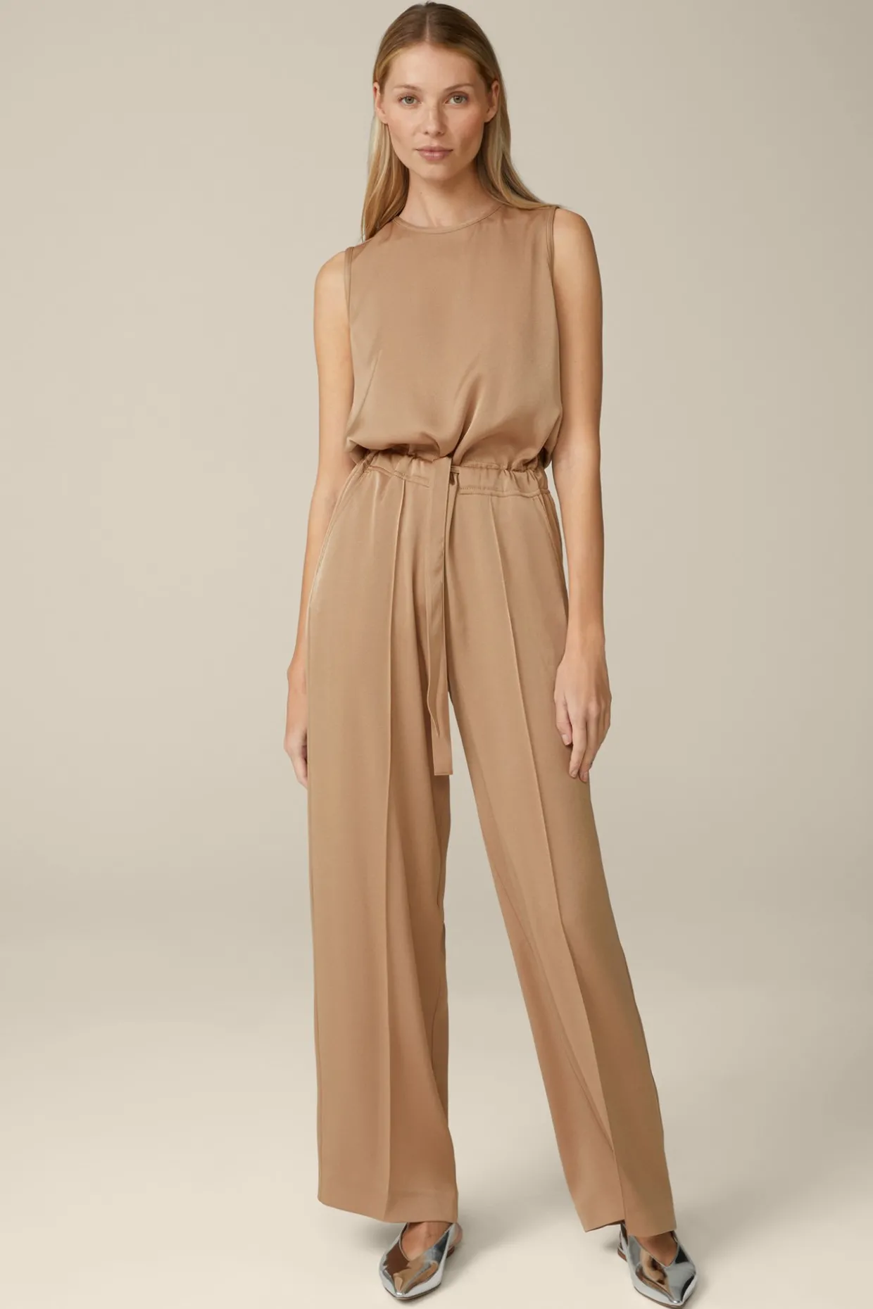 Crepe-Overall In