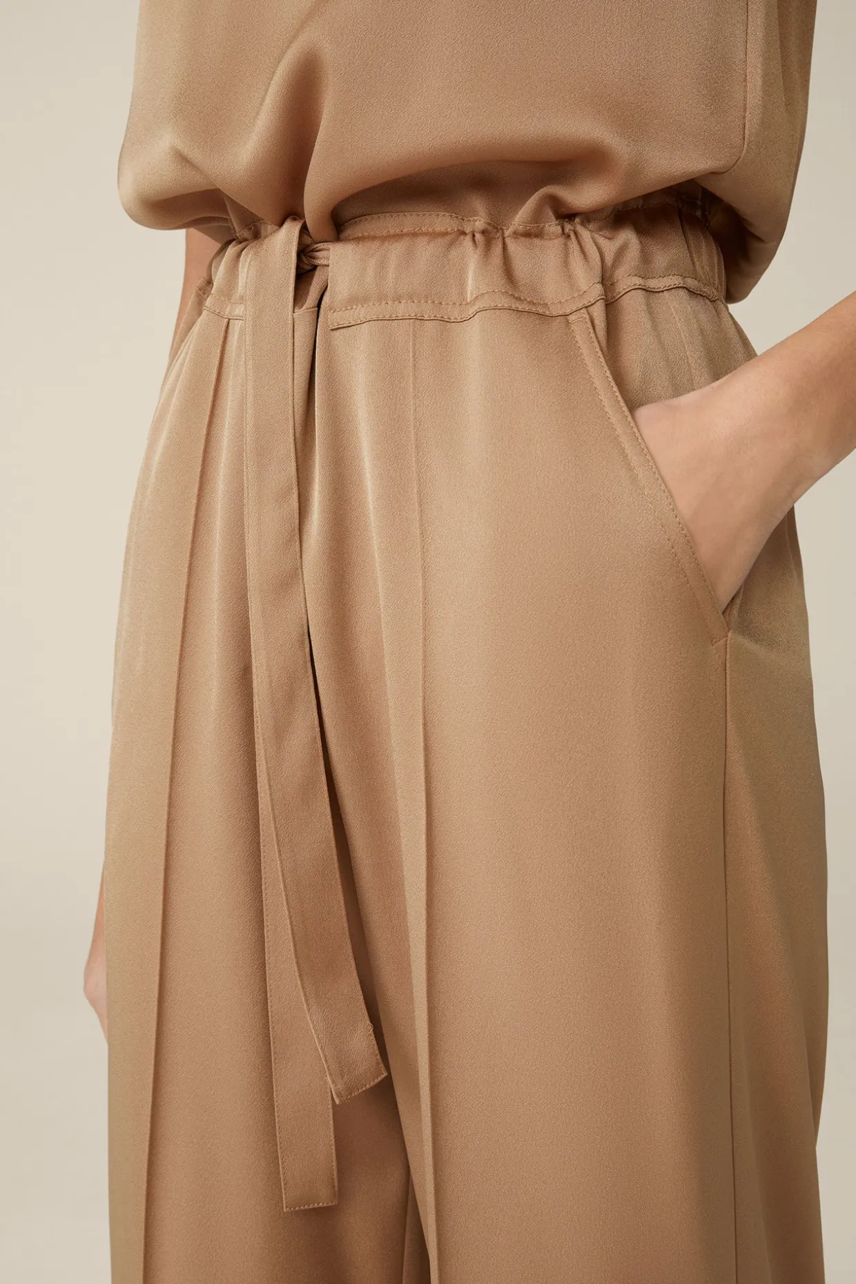 Crepe-Overall In