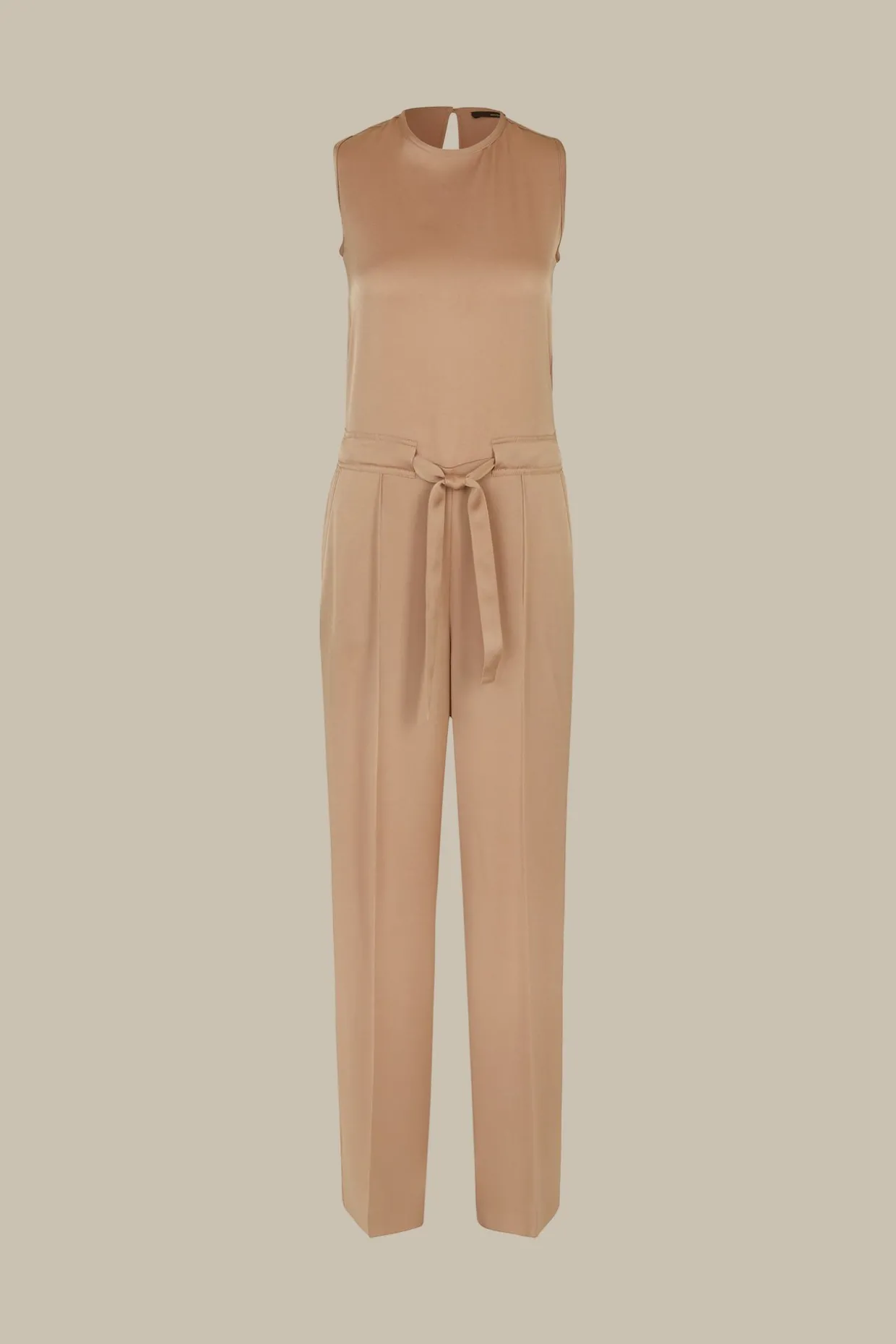 Crepe-Overall In