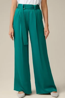 Crepe-Palazzo-Hose In